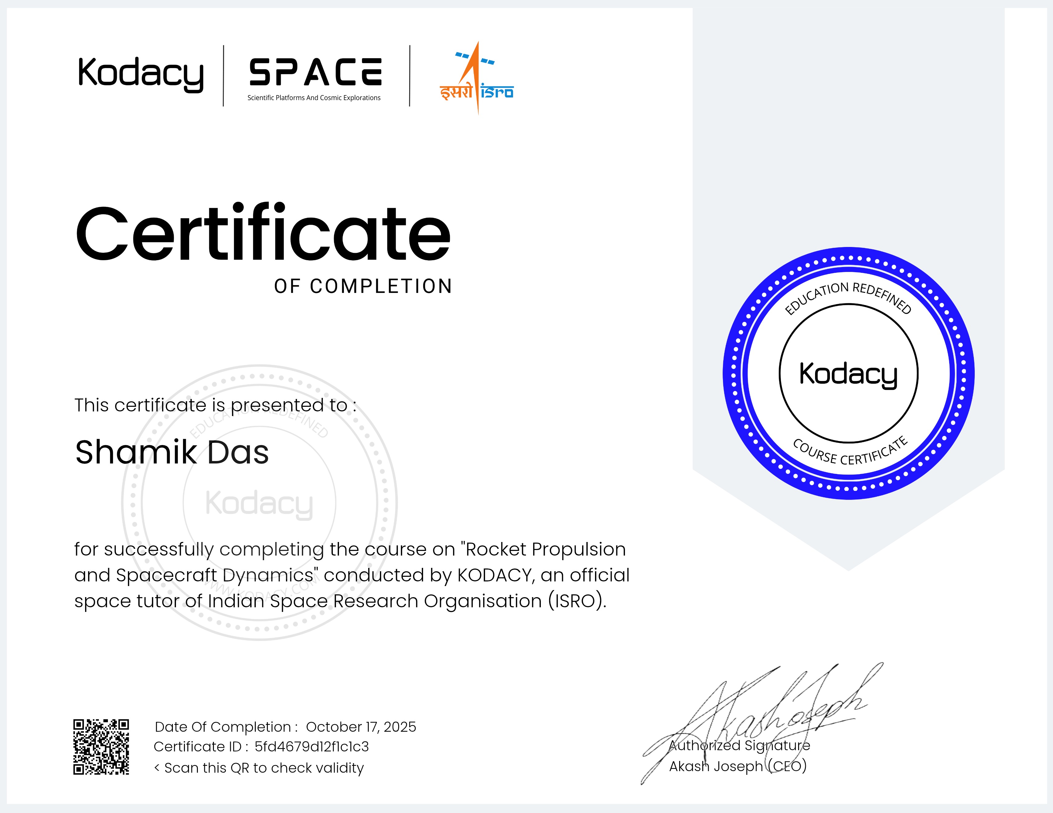 Rocket Propulsion and Spacecraft Dynamics