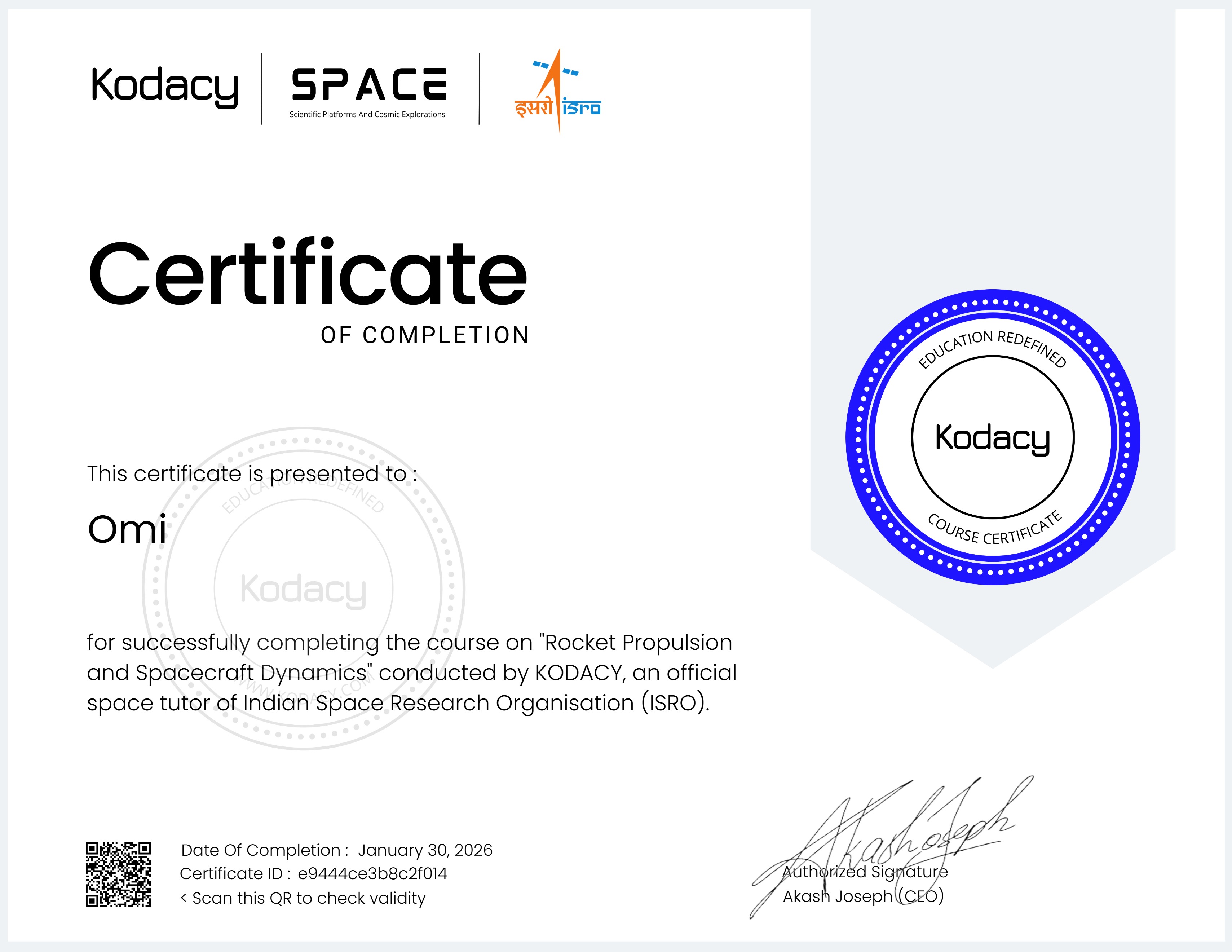 Rocket Propulsion and Spacecraft Dynamics